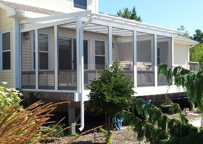 Permanent And Removable Screenrooms